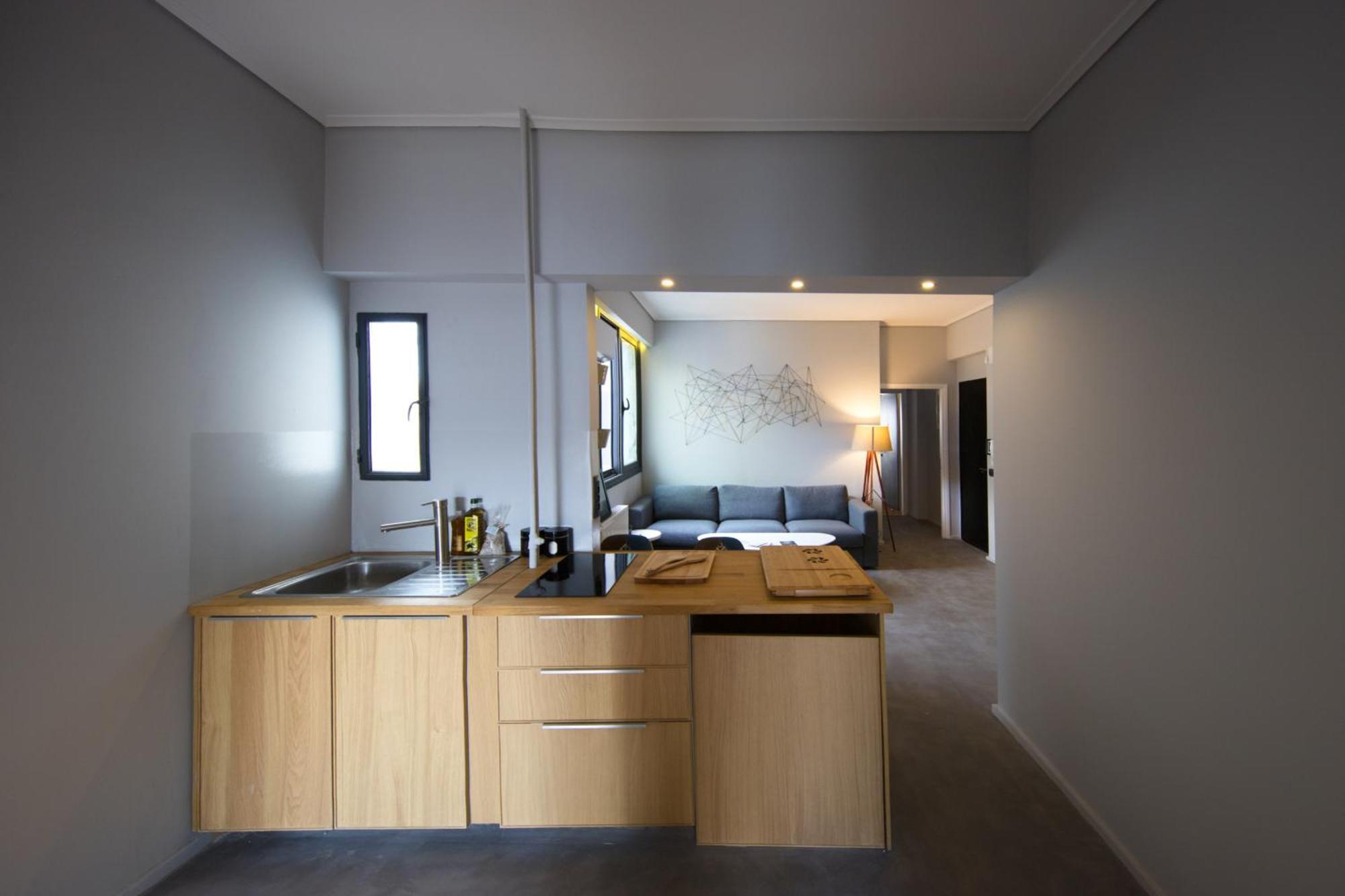 Apartmán Super Modern Minimal Flat Nr Metro & Arch. Museum Atény Exteriér fotografie